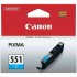 Cartus Original Canon 551 Cyan