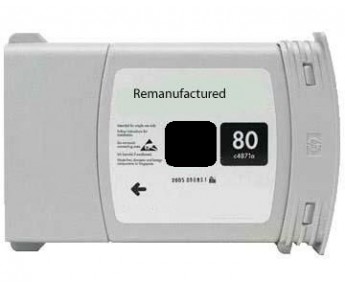 Cartus cerneala compatibil  HP 80 (C4871A) BK NEW Ink